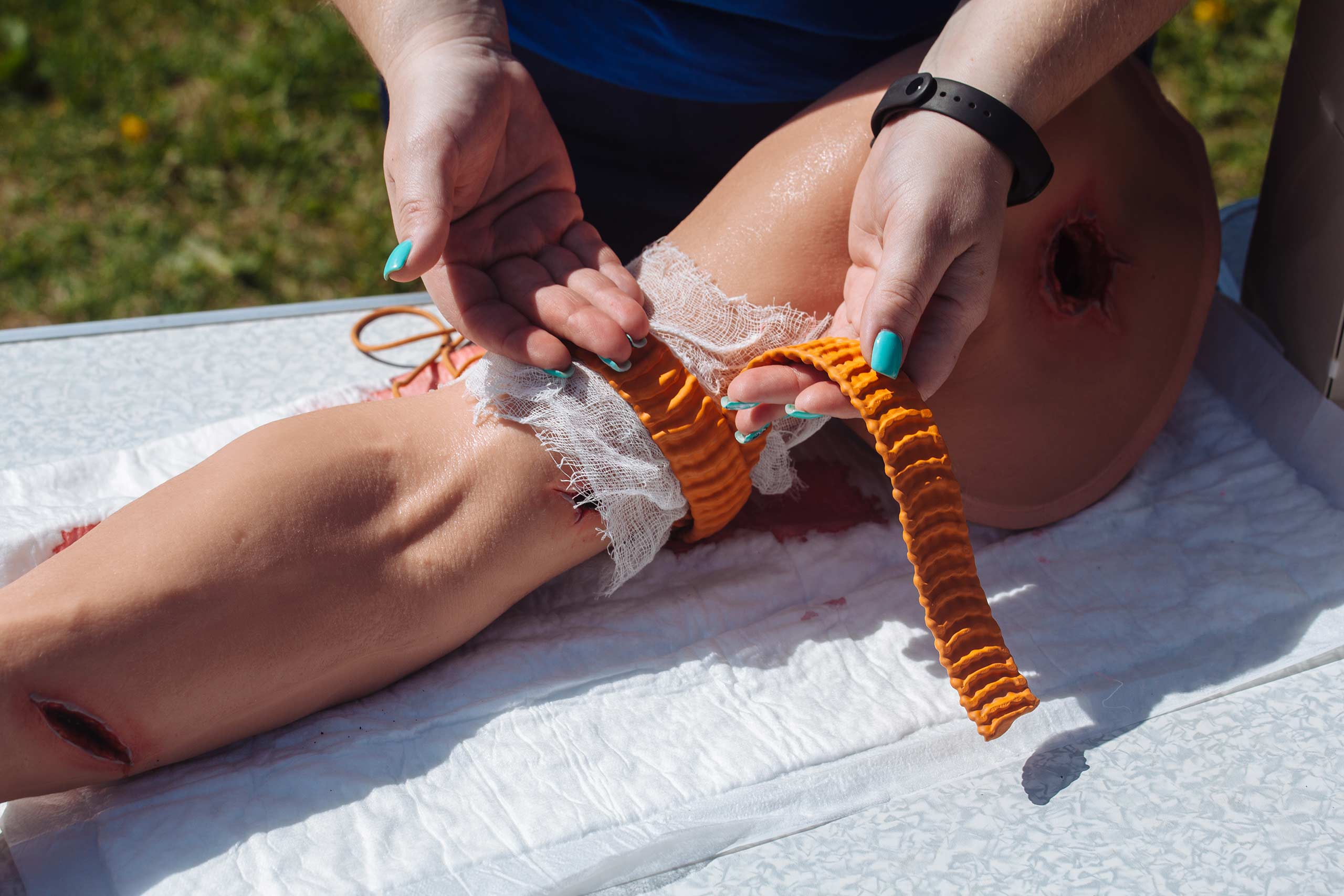 Orion Risk Group provide in-depth and specialist pre-hospital trauma life support medical training courses
